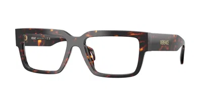 Versace Ve3374u 5509 Occhiali Da Vista Tartarugatishell Per Uomo (solo Montatura) In Brown