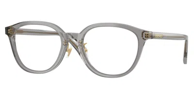 Versace Ve3379d Asian Fit Women's Glasses, Clear, Size 53 In Gray