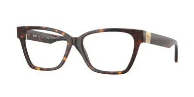 Versace Ve3382 108 Occhiali Da Vista Tartarugatishell Per Donna (solo Montatura) In Brown