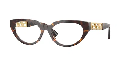 Versace Ve3383f Asian Fit 108 Women's Glasses  Size 54 - Free Lenses - Blue Light Block Available In Multi