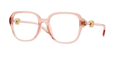 Versace Ve3386d Vestibilità Orientale 5533 Occhiali Da Vista Rosa Per Donna (solo Montatura) In Pink