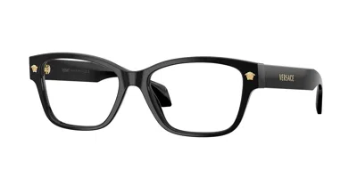 Versace Ve3392f Asian Fit Gb1 Women's Glasses Black Size 54 - Free Lenses - Blue Light Block Available