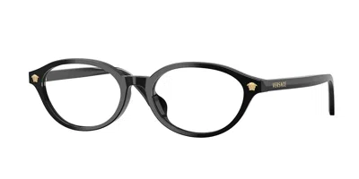 Versace Ve3393d Vestibilità Orientale Gb1 Occhiali Da Vista Per Donna (solo Montatura) In Black