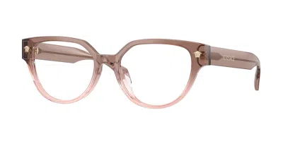 Versace Ve3394d Asian Fit 5435 Women's Glasses  Size 53 - Free Lenses - Blue Light Block Available In Purple