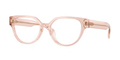 Versace Ve3394d Asian Fit 5339 Women's Glasses  Size 53 - Free Lenses - Blue Light Block Available In Pink