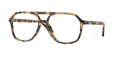 Versace Ve3397u 777 Men's Glasses Tortoiseshell Size 55 - Free Lenses - Blue Light Block Available In Brown Tortoise