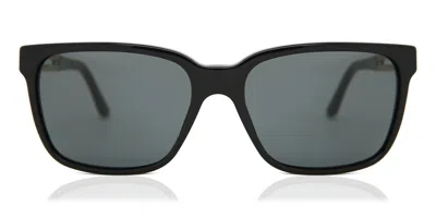 Versace Ve4307 Gb1/87 Men's Sunglasses Black Size 58
