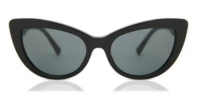Versace Ve4388/s Gb1/87 Women's Sunglasses Black Size 54