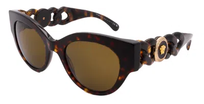 Versace Ve4408-108/73-52-21-140 In Brown