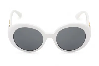 Versace Ve4414 Sunglasses In 314/87 - White / Dark Grey
