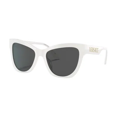 Versace Ve4417u Oversized Sunglasses In Dark Grey