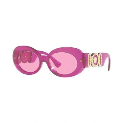 Pre-owned Versace Ve4426bu-5334-5-54 54mm Authentic In Pink