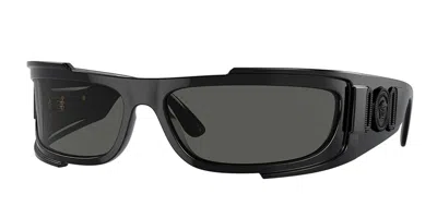 Versace Ve4446 Gb1/87 Men's Sunglasses Black Size 67