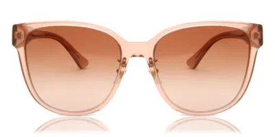Versace Ve4460d Asian Fit 543413 Women's Sunglasses Pink Size 57 In Orange