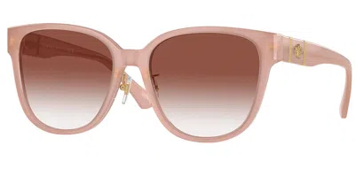 Versace Ve4460d Asian Fit 5394v0 Women's Sunglasses Pink Size 57 In Black