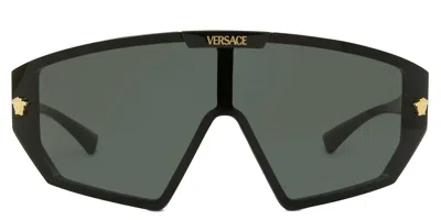 Versace Ve4461 Gb1/87 Men's Sunglasses Black Size 147