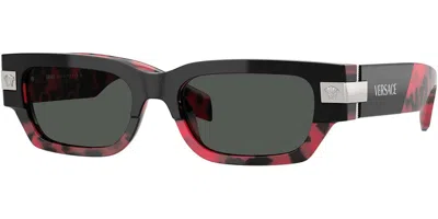 Versace Ve4465 545787 Men's Sunglasses Black Size 53