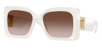 Versace Ve4467u 546213 Women's Sunglasses White Size 54