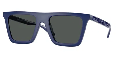 Versace Ve4468u 545087 Men's Sunglasses Blue Size 53