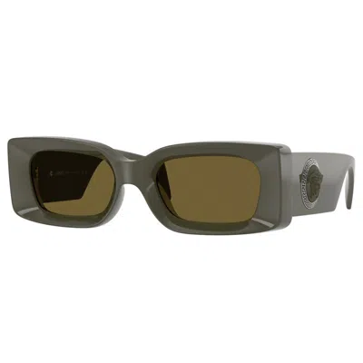 Versace Unisex Sunglass Ve4474u In Brown