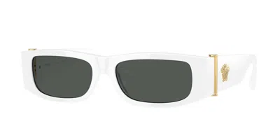 Versace Ve4476u 545987 Men's Sunglasses White Size 55