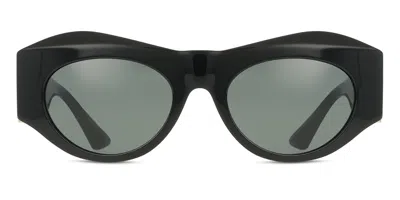 Versace Ve4477u Gb1/87 Women's Sunglasses Black Size 52