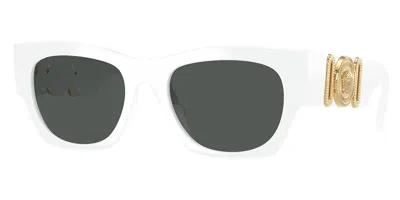 VERSACE VE4479U 314/87 MEN'S SUNGLASSES WHITE SIZE 52