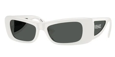 VERSACE VE4481 314/87 WOMEN’S SUNGLASSES WHITE SIZE 54