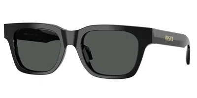 Versace Ve4486 Gb1/87 Men's Sunglasses Black Size 52