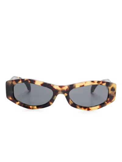 Versace Ve4487 Sunglasses In Brown