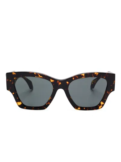 Versace Ve4492u Sunglasses In Brown