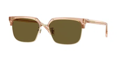 Versace Ve4494d Asian Fit 551883 Men's Sunglasses Gold Size 56 In Neutral