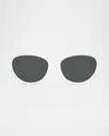 Versace Ve4495d Round Acetate Sunglasses In White