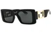 Versace Eyewear Square-frame Sunglasses In Black