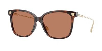 Versace Ve4507u 108/73 Occhiali Da Sole Per Donna In Brown
