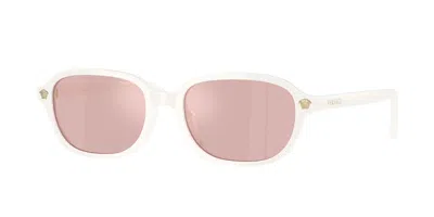 Versace Ve4514d Vestibilità Orientale 55441t Occhiali Da Sole Per Donna In Multi