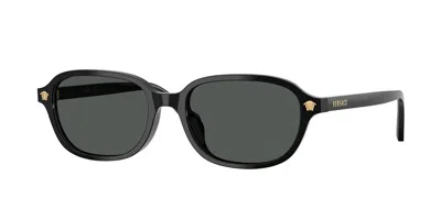 Versace Ve4514d Vestibilità Orientale Gb1/87 Occhiali Da Sole Per Donna In Black