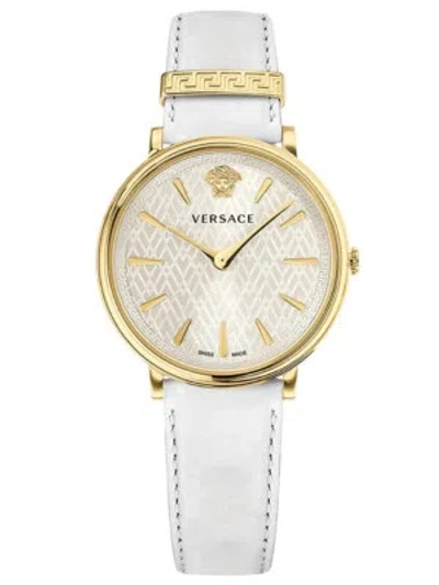 Pre-owned Versace Ve8100319 V-circus Ladies Watch 38mm 5atm