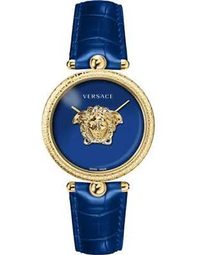 Pre-owned Versace Veco02922 Ladies Watch Palazzo 39mm 5atm