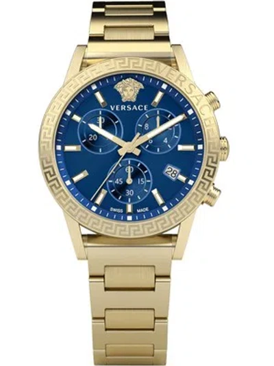 Pre-owned Versace Vekb00722 Sport Tech Lady Ladies Watch Chronograph