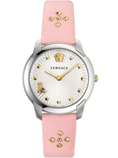 Pre-owned Versace Velr00119 Audrey Ladies Watch 38mm 3atm