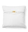 Versace Velvet Medusa '95 Cushion In White