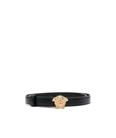 Versace Vers Medusa Blt In Black