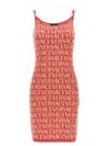 VERSACE VERSACE 'VERSACE ALLOVER' LA VACANZA CAPSULE DRESS