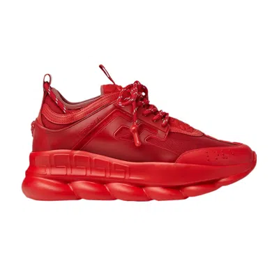 Pre-owned Versace Chain Reaction 'eros Flame' | Red | Men's Size 41
