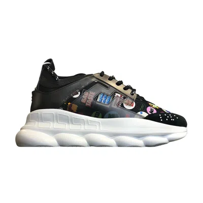 Pre-owned Versace Chain Reaction 'souvenir T-shirts' | Black | Men's Size 40.5