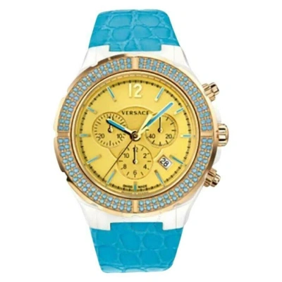 Versace Chronograph Quartz Ladies Watch 28ccp12d585 S531 In Multi