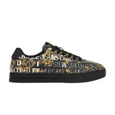 Pre-owned Versace Court 88 'black Baroque Print' | Men's Size 43