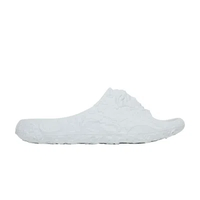 Pre-owned Versace Dimension Pool Slide 'grey' | Men's Size 43
