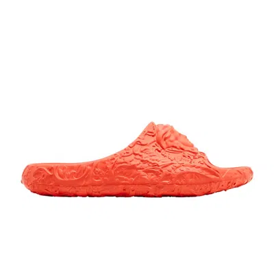 Pre-owned Versace Dimension Pool Slide 'orange' | Men's Size 41